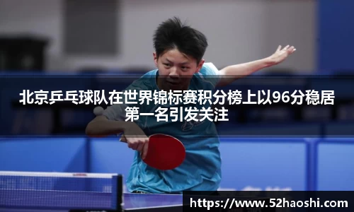 北京乒乓球队在世界锦标赛积分榜上以96分稳居第一名引发关注