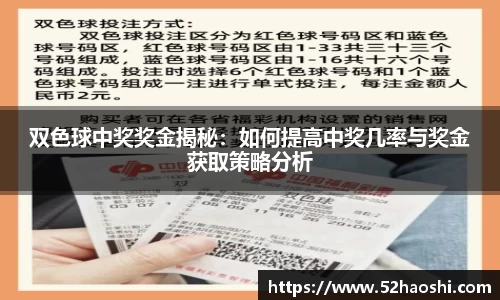 双色球中奖奖金揭秘：如何提高中奖几率与奖金获取策略分析